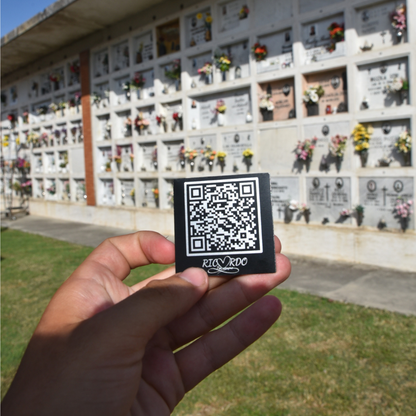 QR code per lapidi con Ricordino Digitale - Ricordo per Sempre