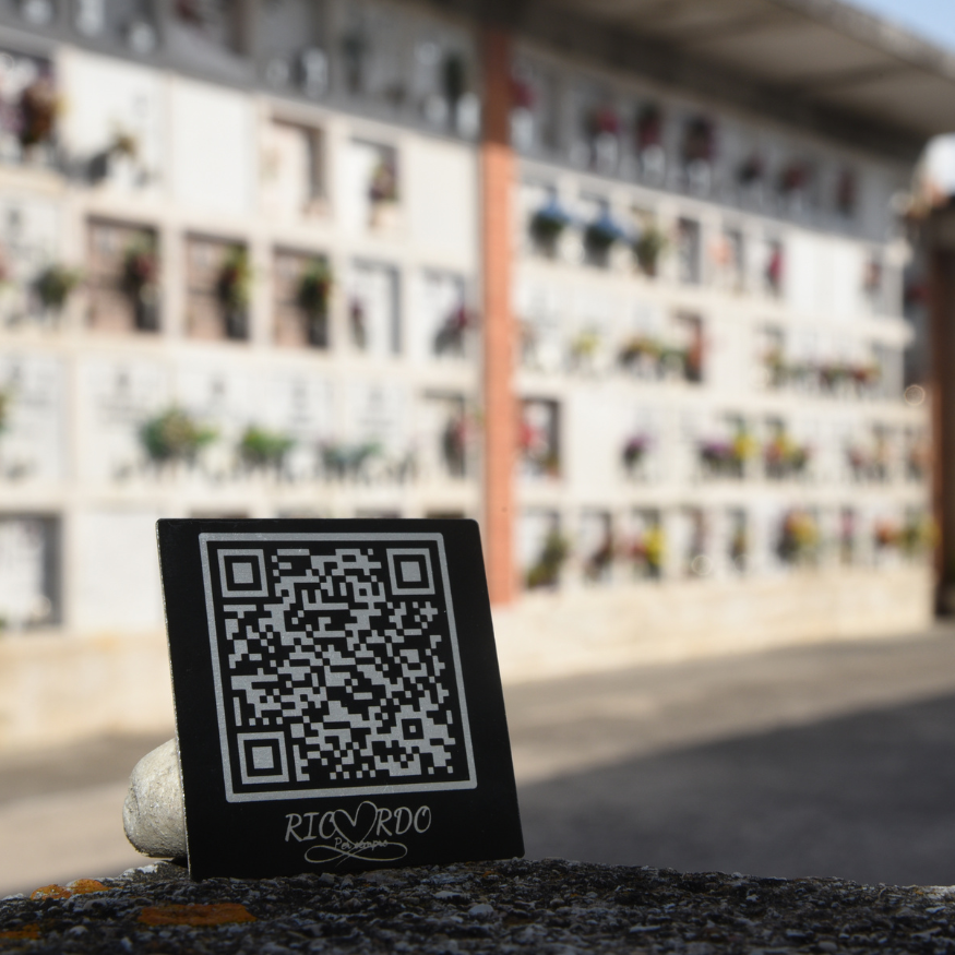 QR code per lapidi con Ricordino Digitale - Ricordo per Sempre