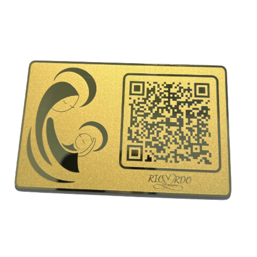 QR code per lapidi Card 5 PZ - Ricordo per Sempre